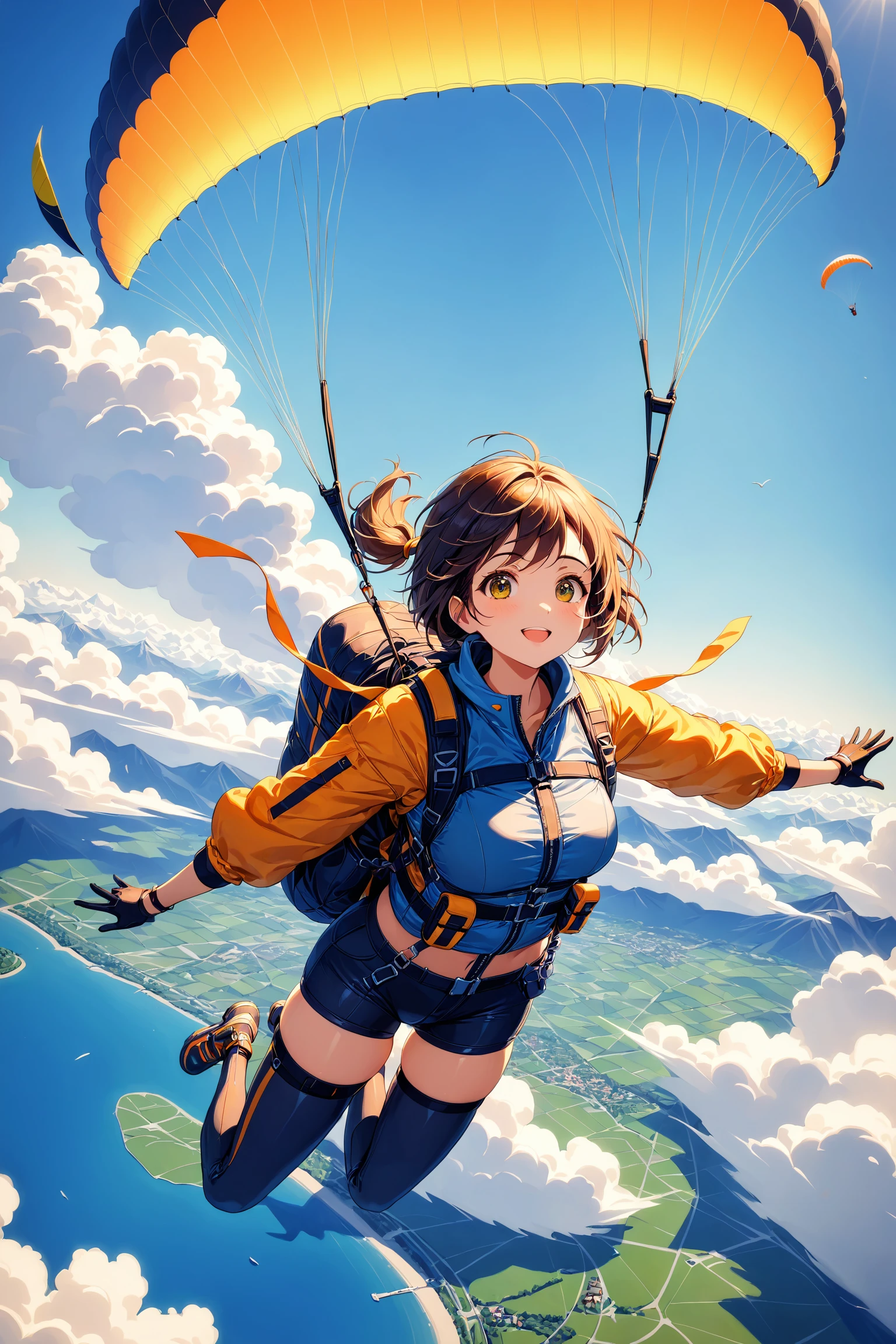 Parachute Parachuting Animation Paragliding PNG, Clipart, Animation, Anime,  Area, Art, Artwork Free PNG Download